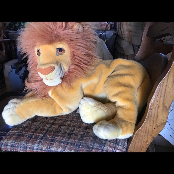 simba stuffed animal 90s